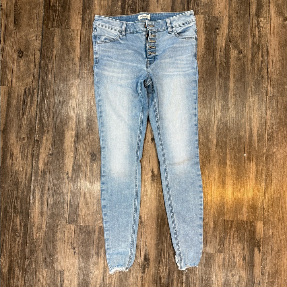 Maurices Light Blue Skinny Jeans